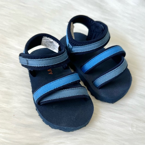 (❄️3/$24) Blue Baby Boy Sandals - Picture 7 of 7
